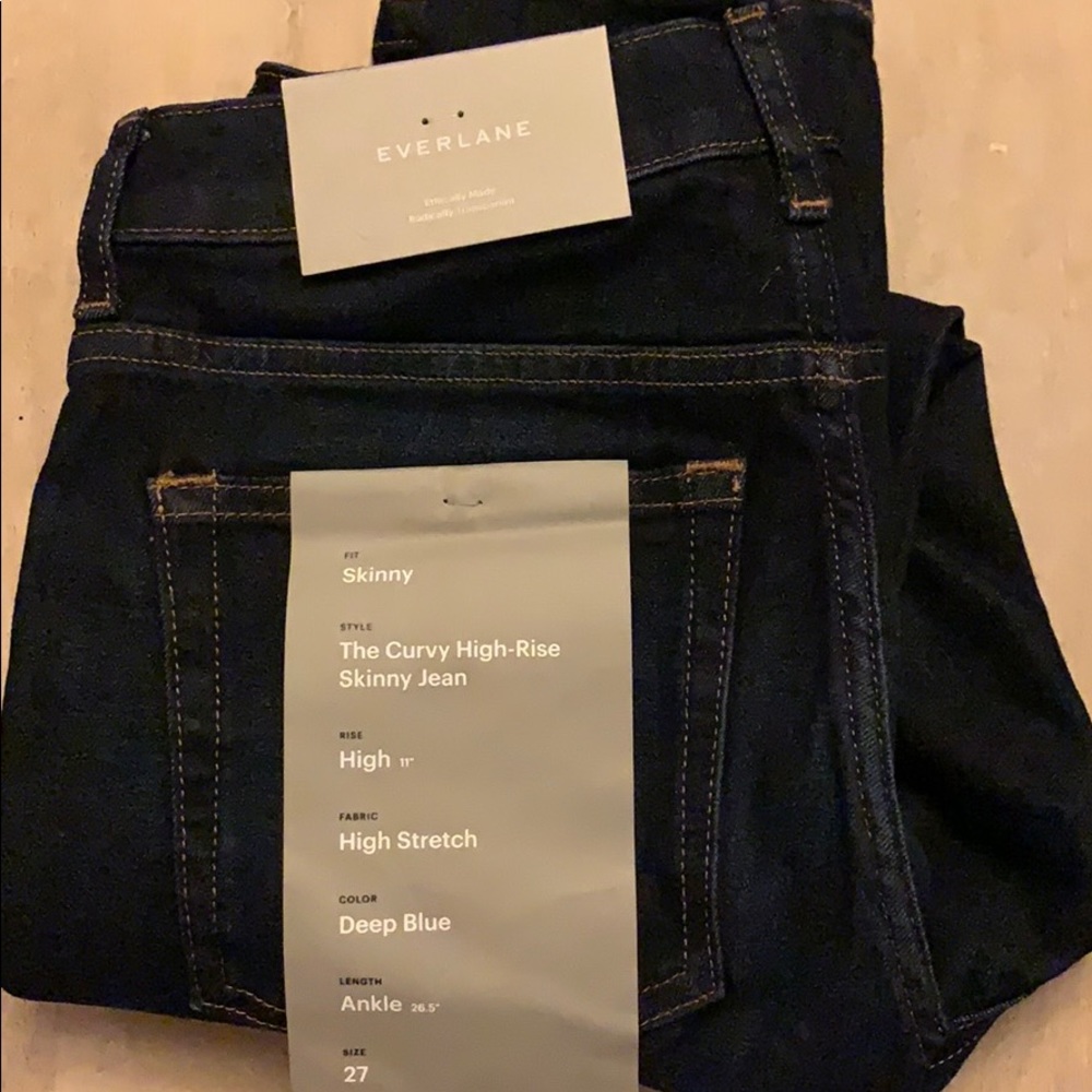 NWT Everlane Curvy Highrise Skinny Jean